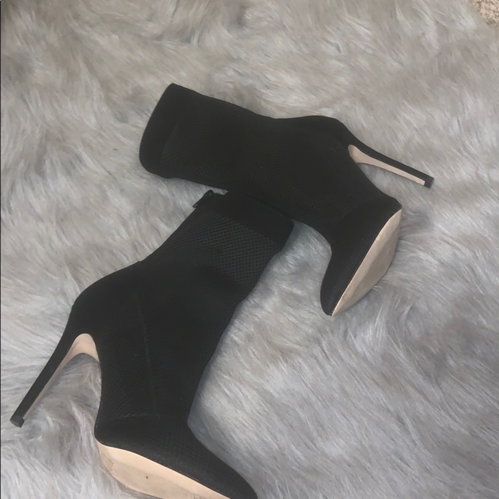 Black booties